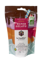 Fleurs de CBD certifiées BIO Haute-Provence Super Gelato - Le Canebier en Provence